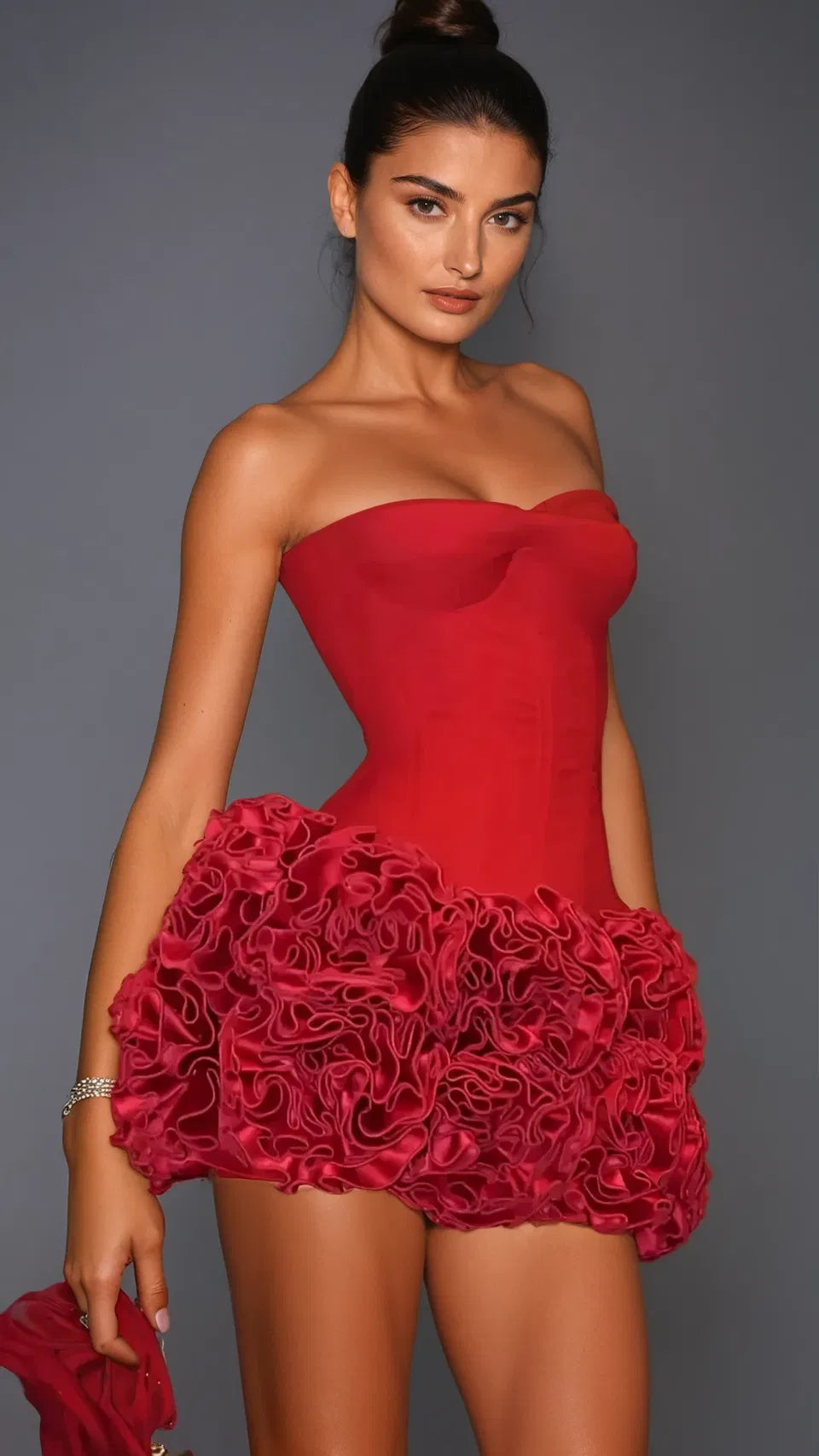 Capri (Minikleid/Rot)