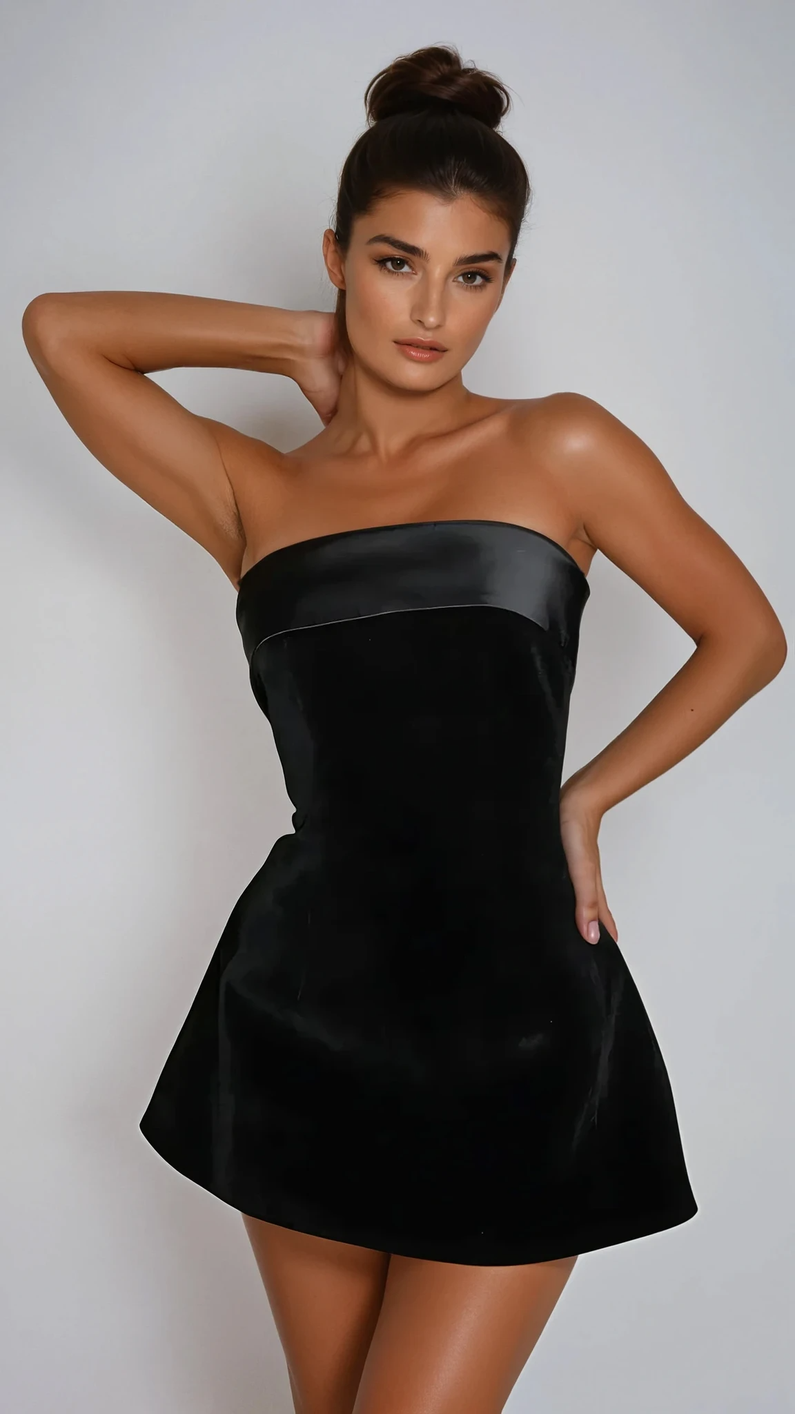 Santorini (Kleid/ Schwarz)