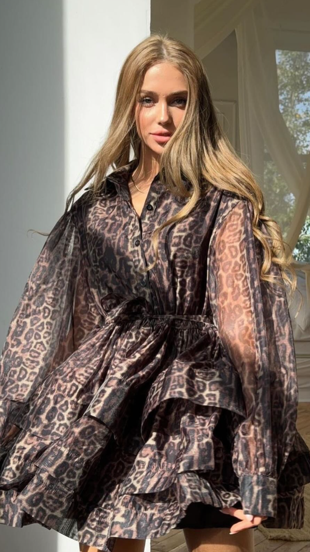 Portofino (Kleid/ Leopardenmuster)