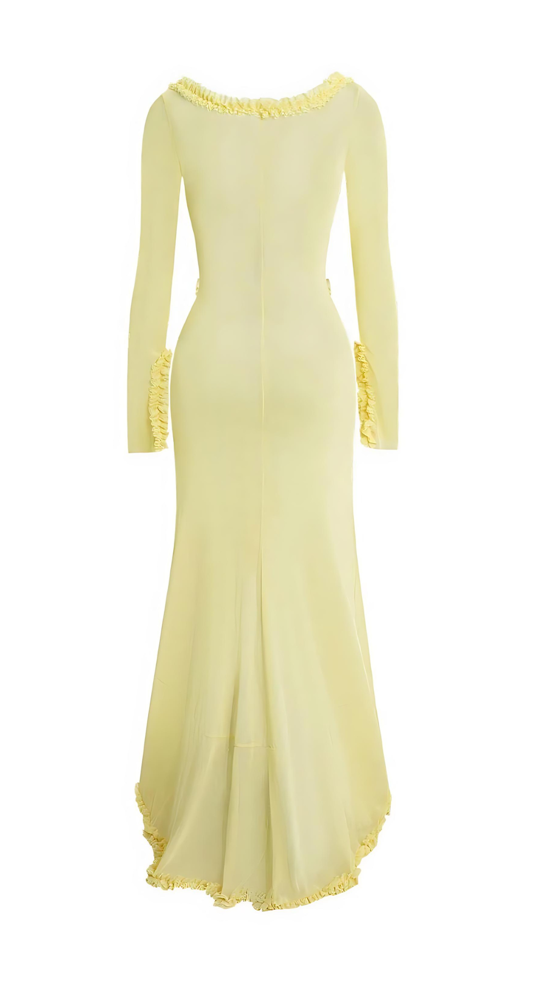 Ibiza (Kleid, weiß, Gelb)