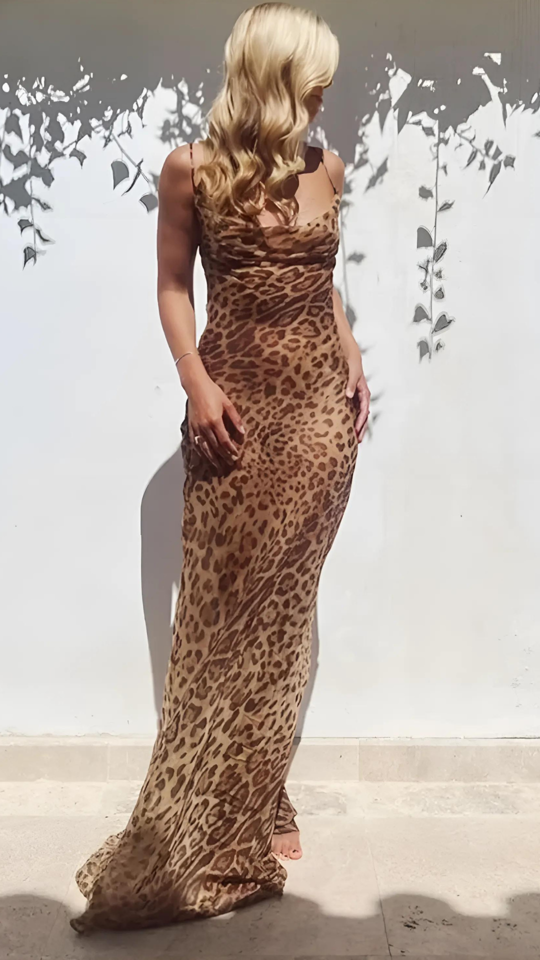 Barcelona (Kleid, Leo Print)