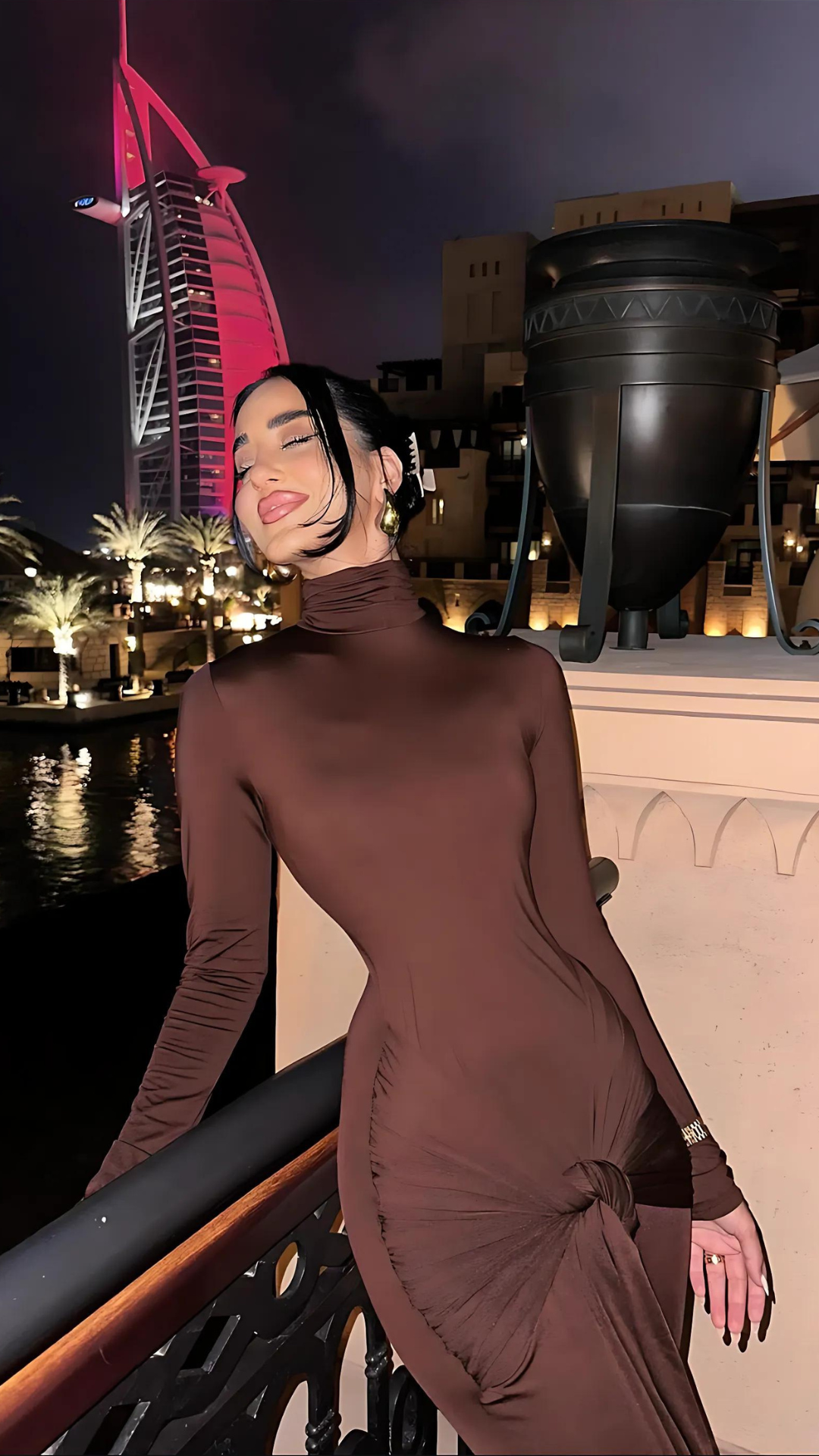 Dubai (Kleid, Braun)