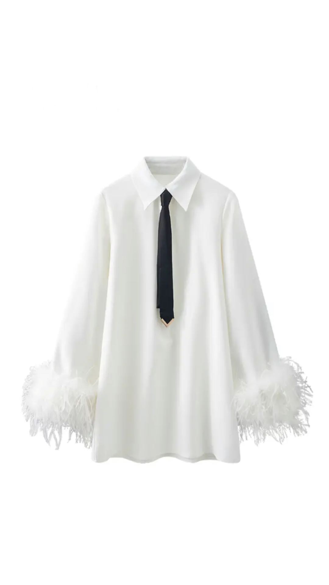 Brüssel(Weißes Hemdkleid)