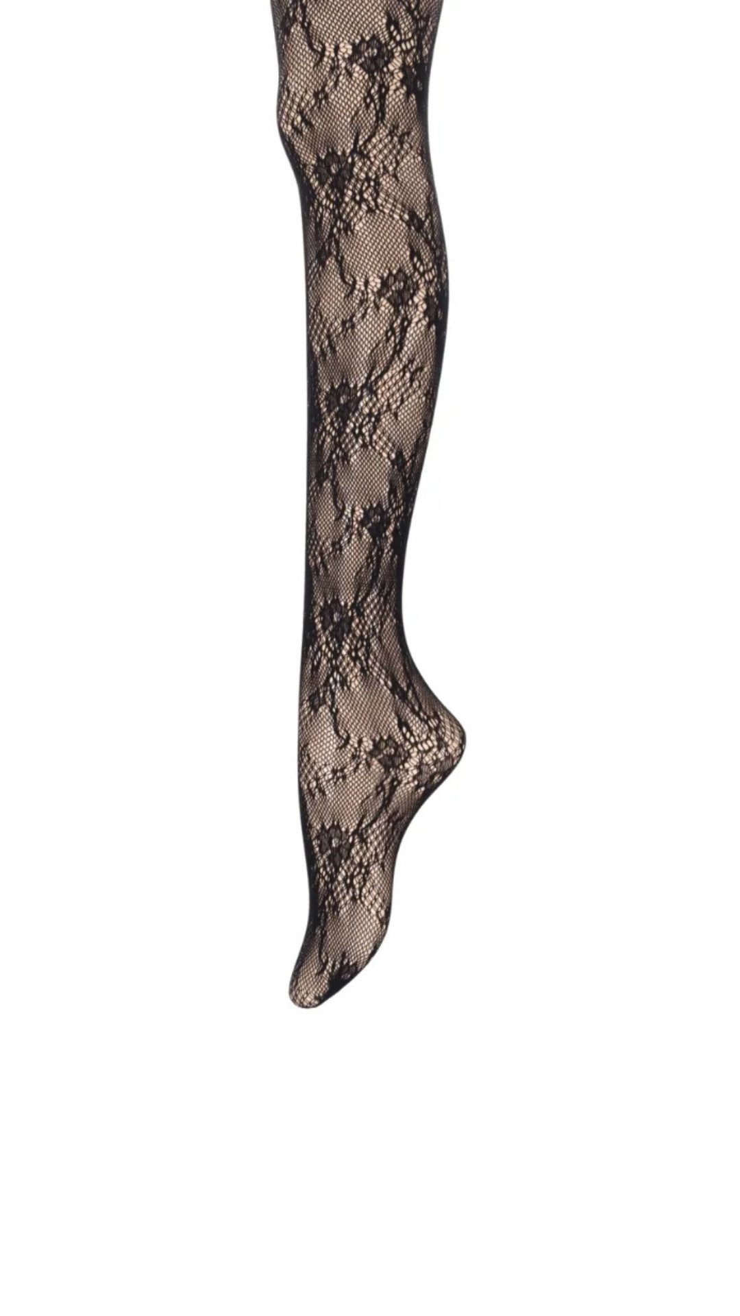 Marbella (Strumpfhose/ Schwarz, Weiß)