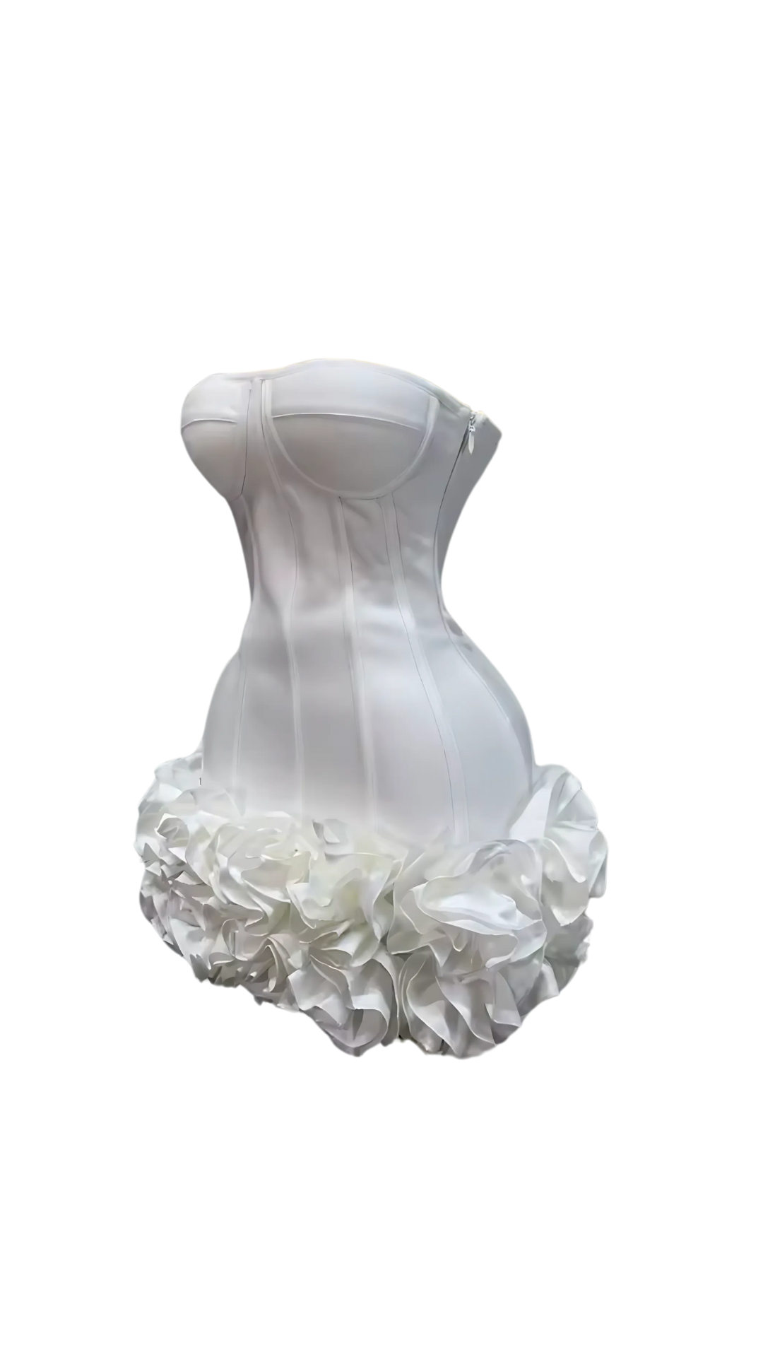 Capri (Minikleid/Weiß)