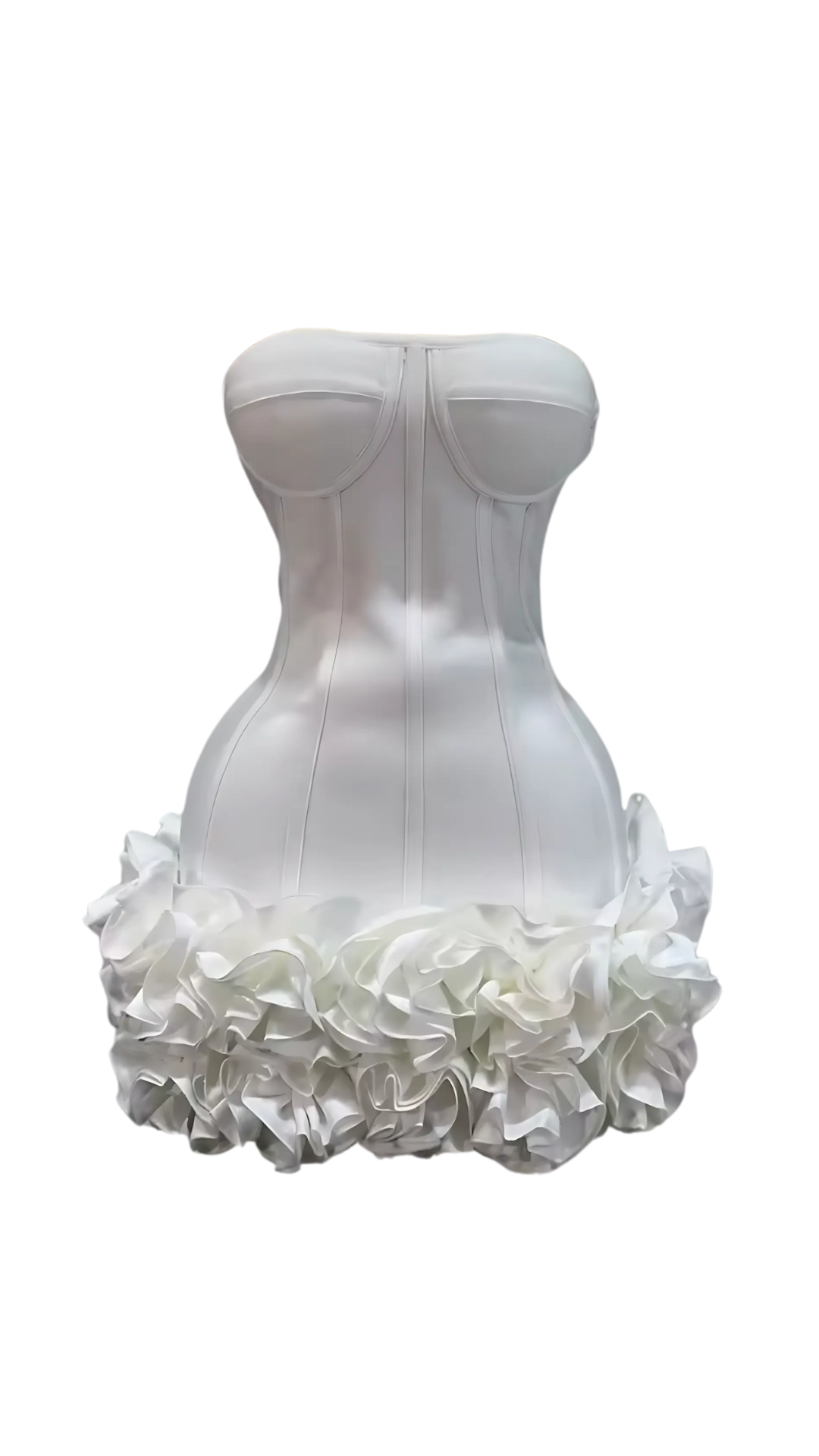 Capri (Minikleid/Weiß)