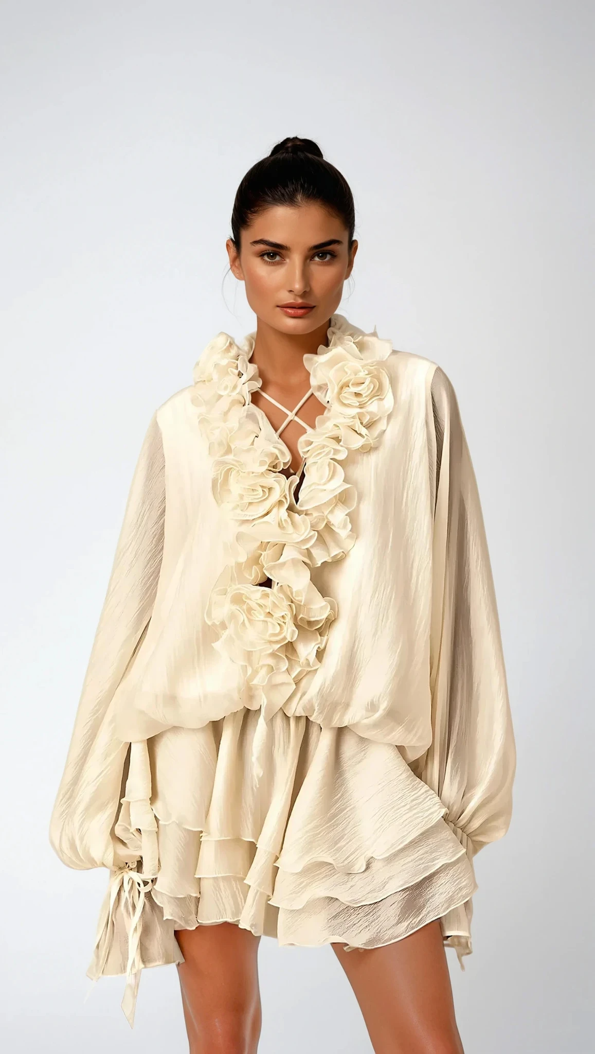 Florina (Kleid/ Creme)