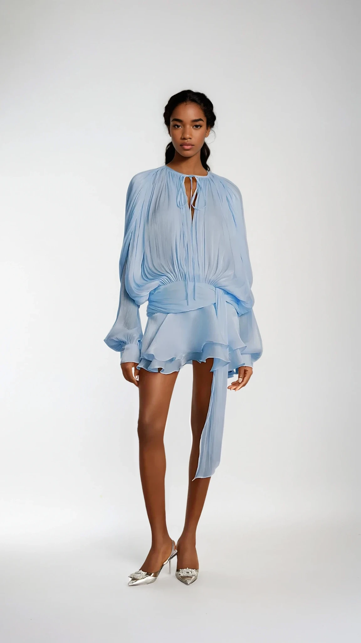 Côte d'Azur (Minikleid/ Blau)