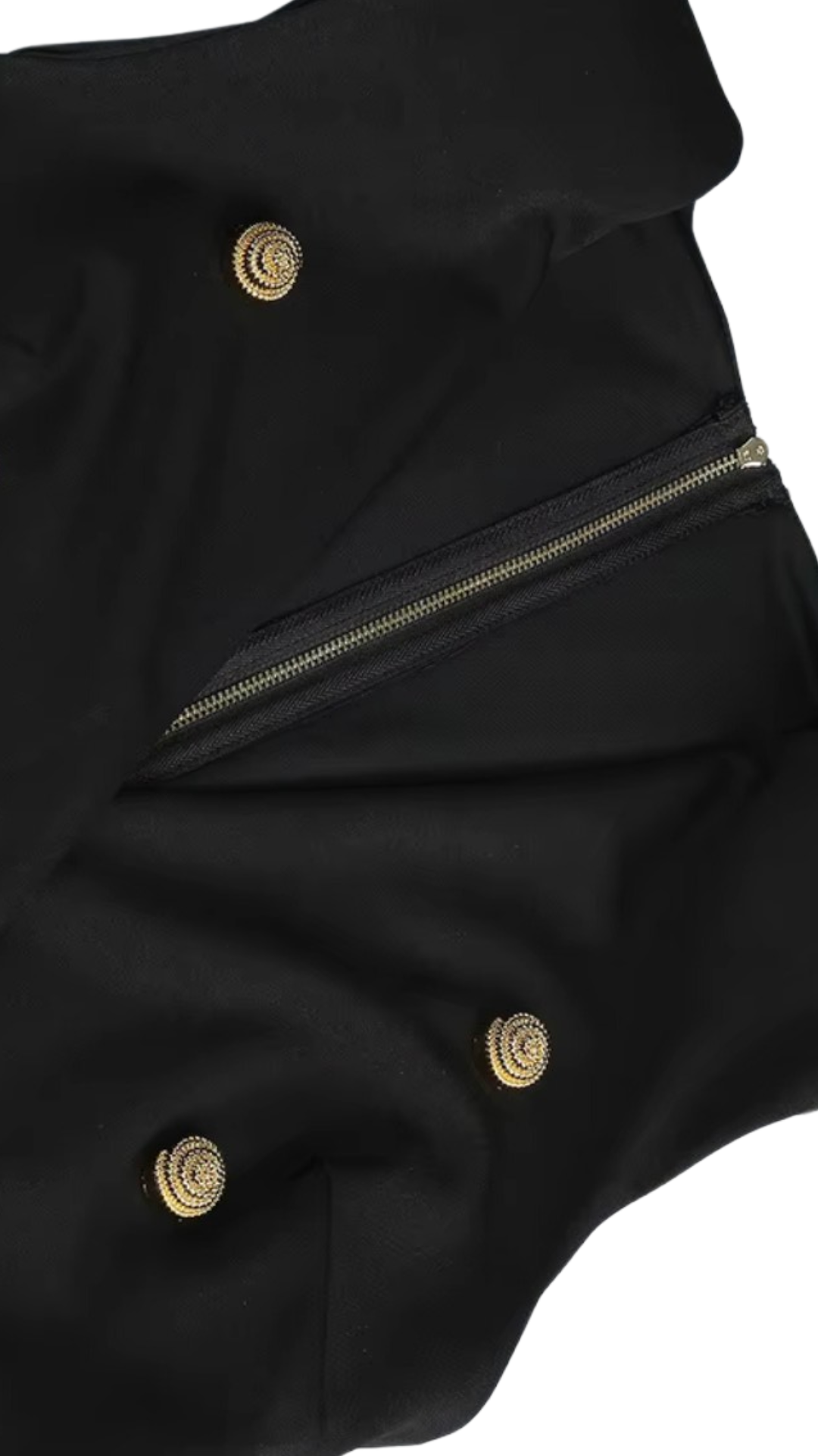 Atlas (Kleid/ Schwarz)