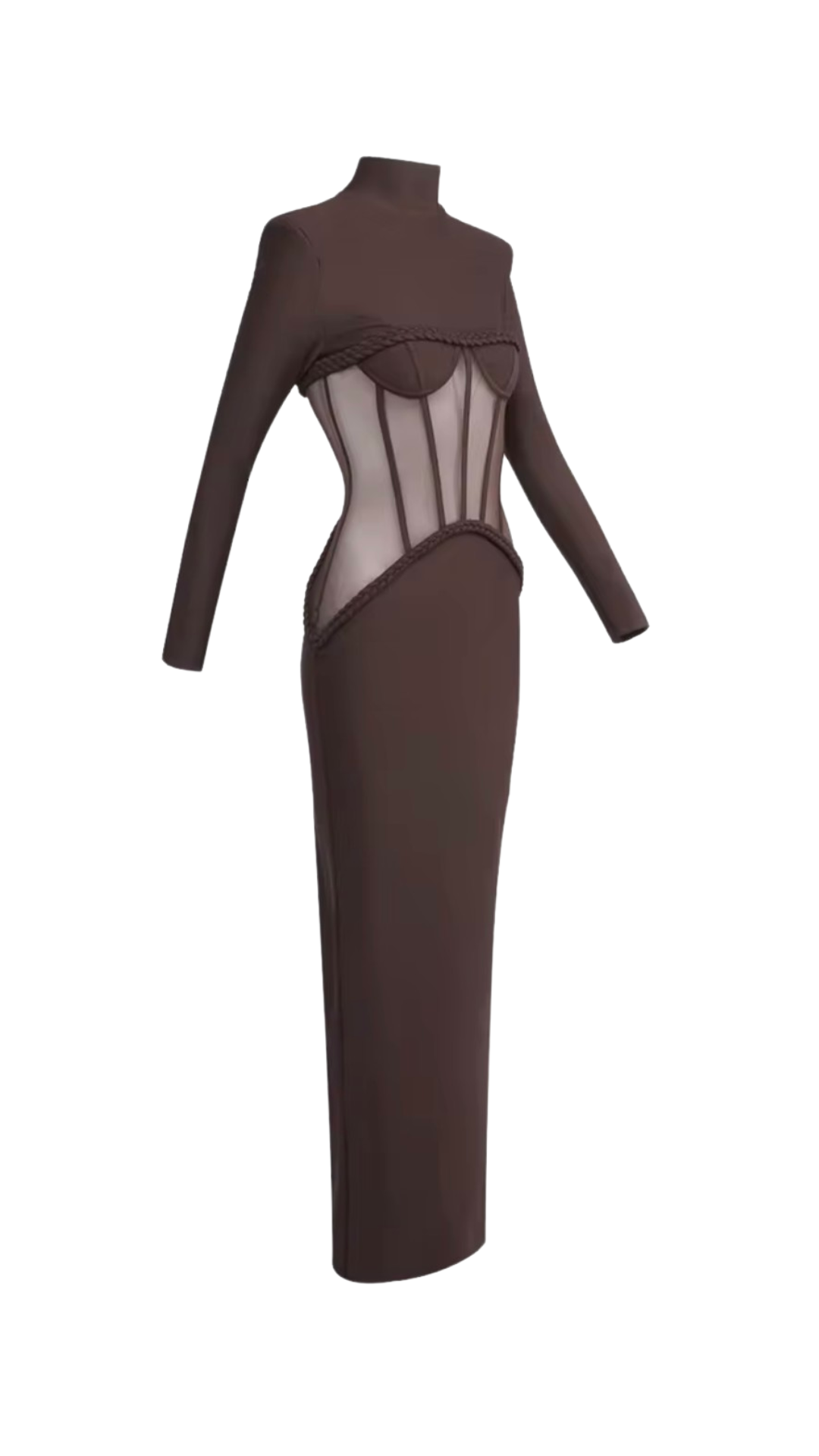 Riyadh (Kleid/ Braun)