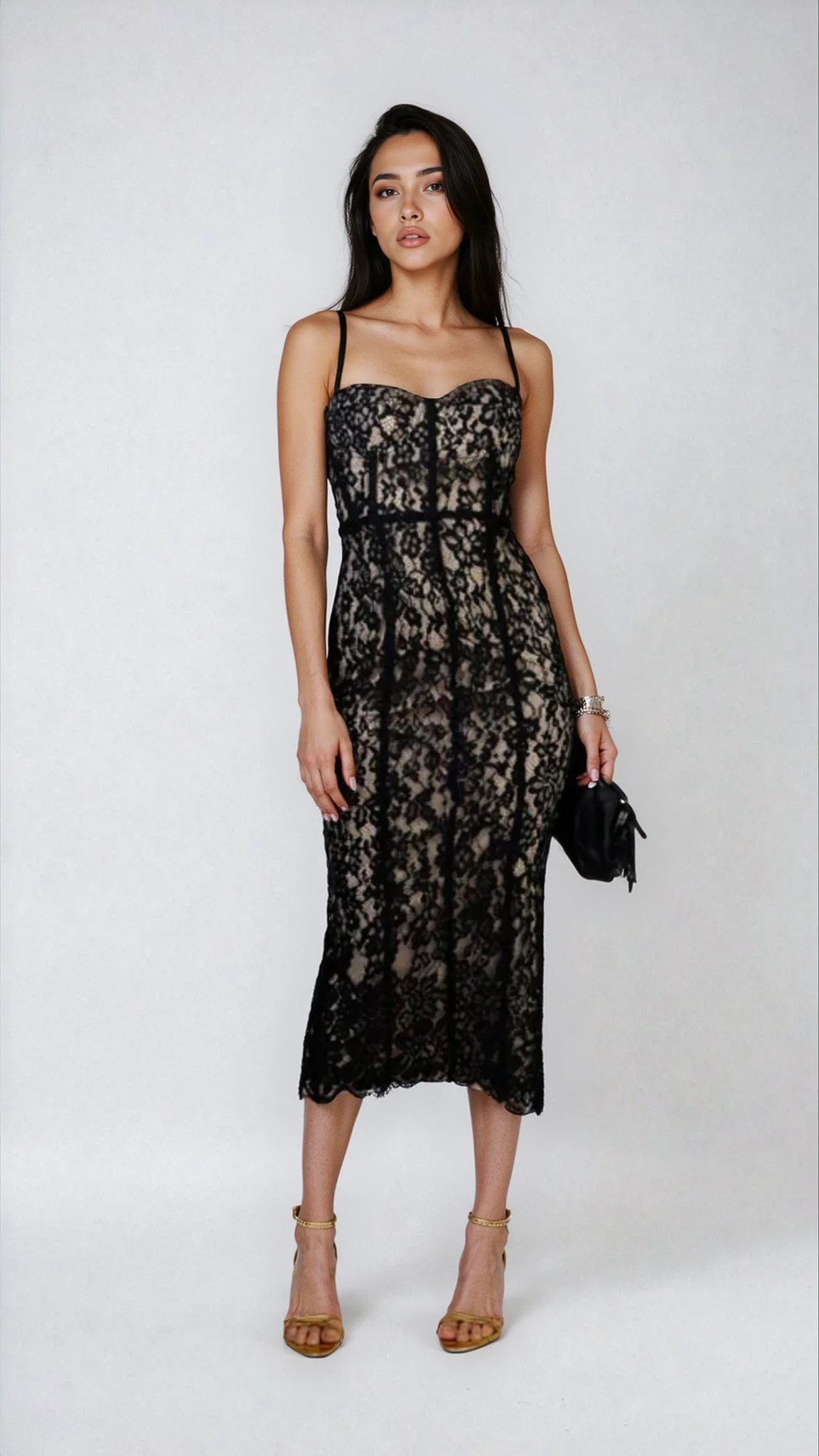 Rouen (Kleid/ Schwarz)