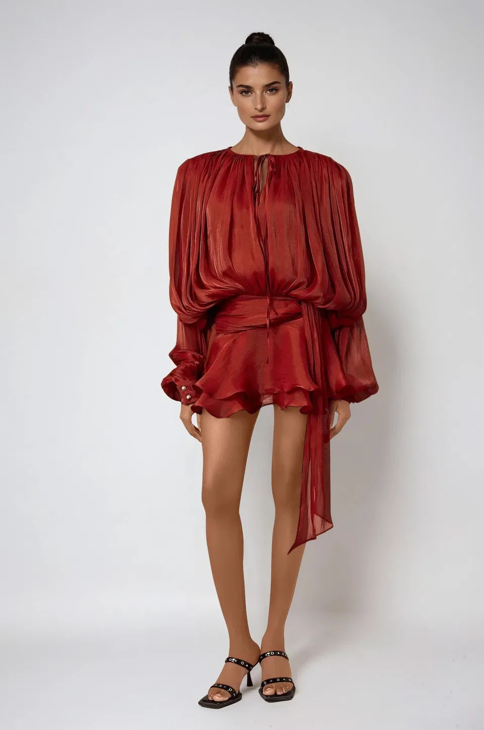 Côte d'Azur (Minikleid/ Rot)