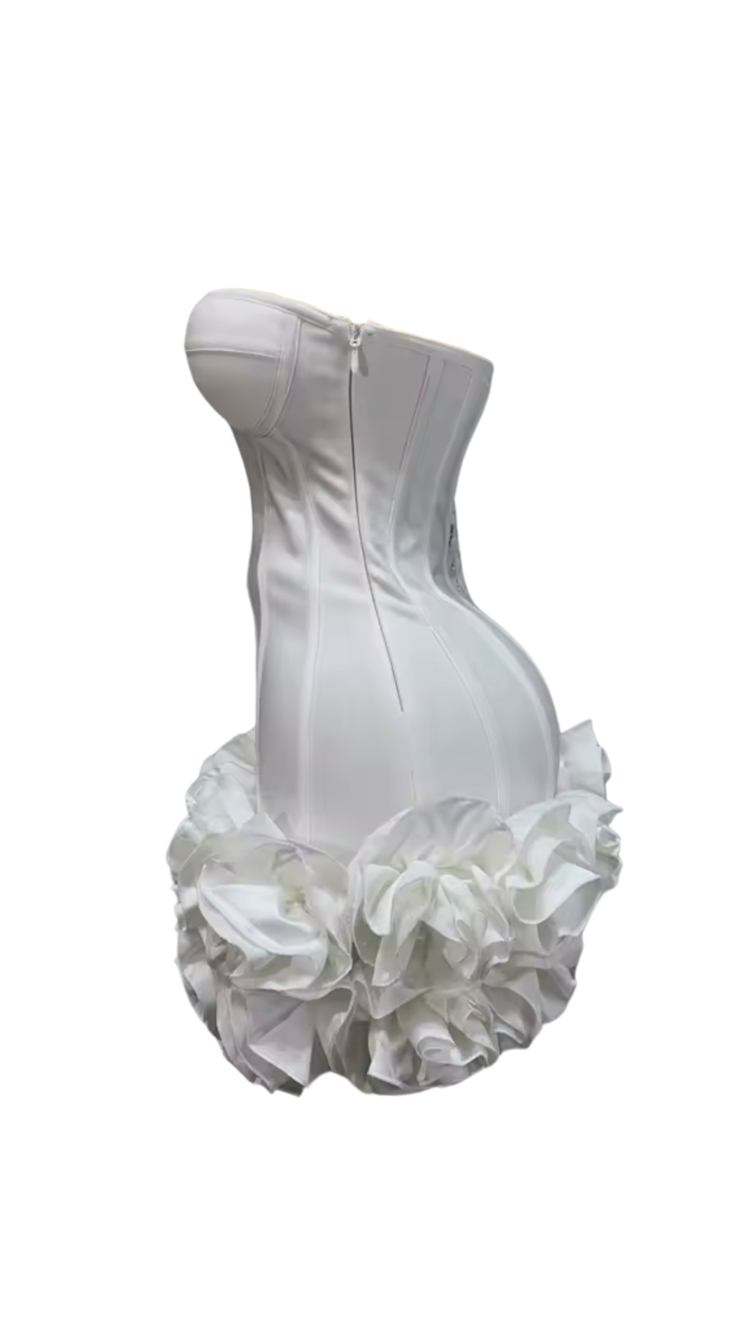 Capri (Minikleid/Weiß)