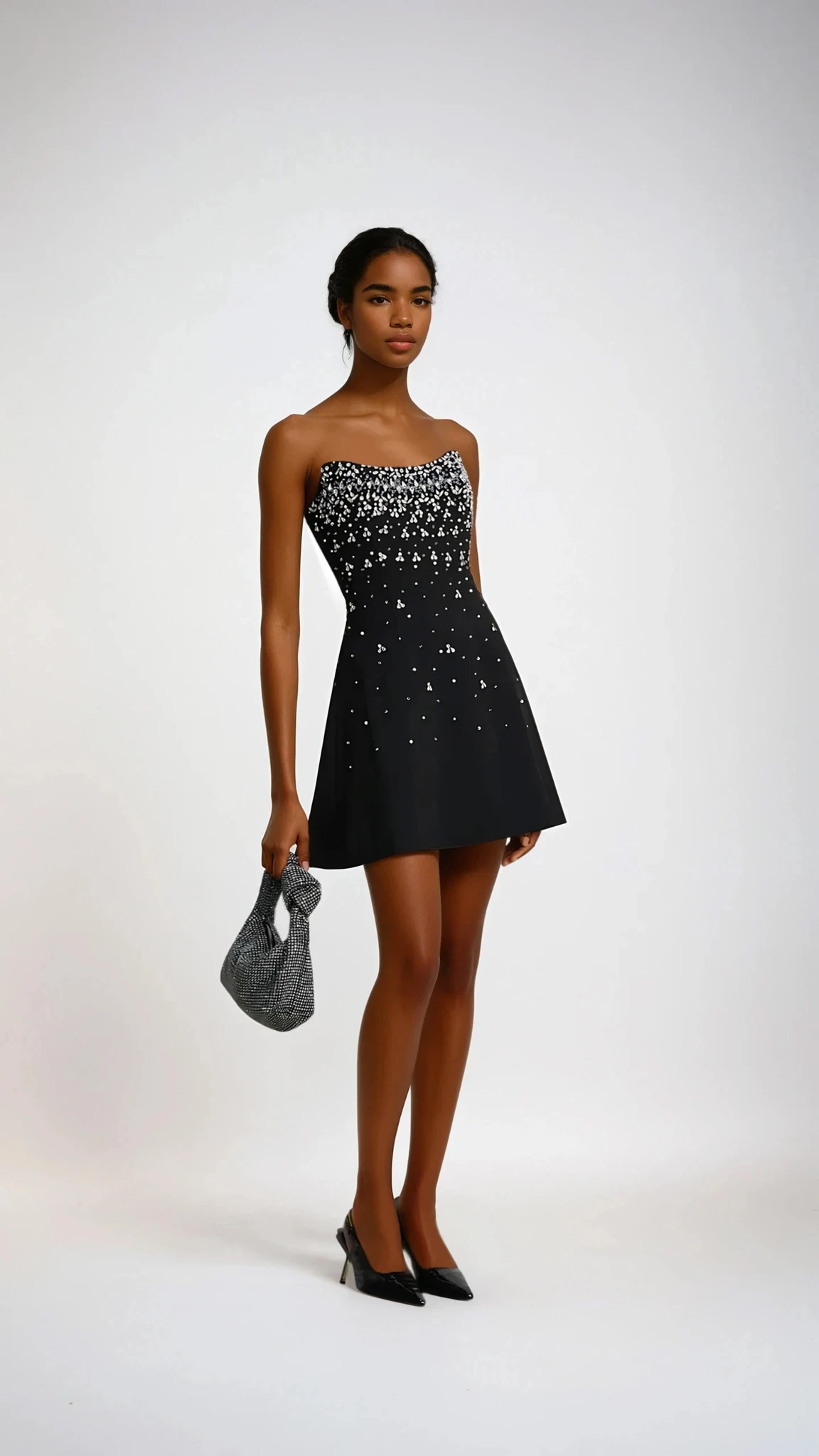 Monza (Kleid/ Schwarz)