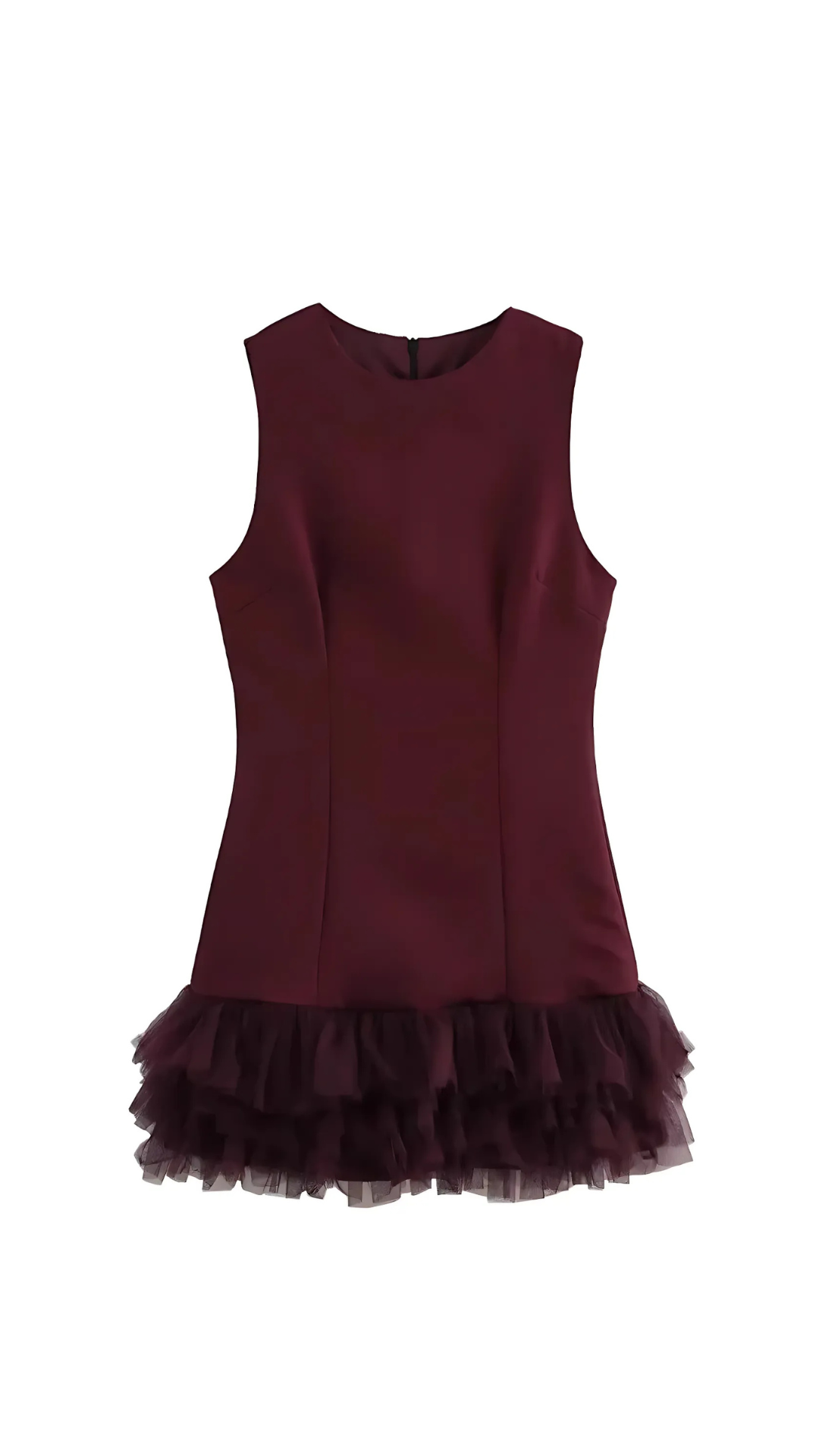 Soho (Minikleid/ Braun, Weinrot)