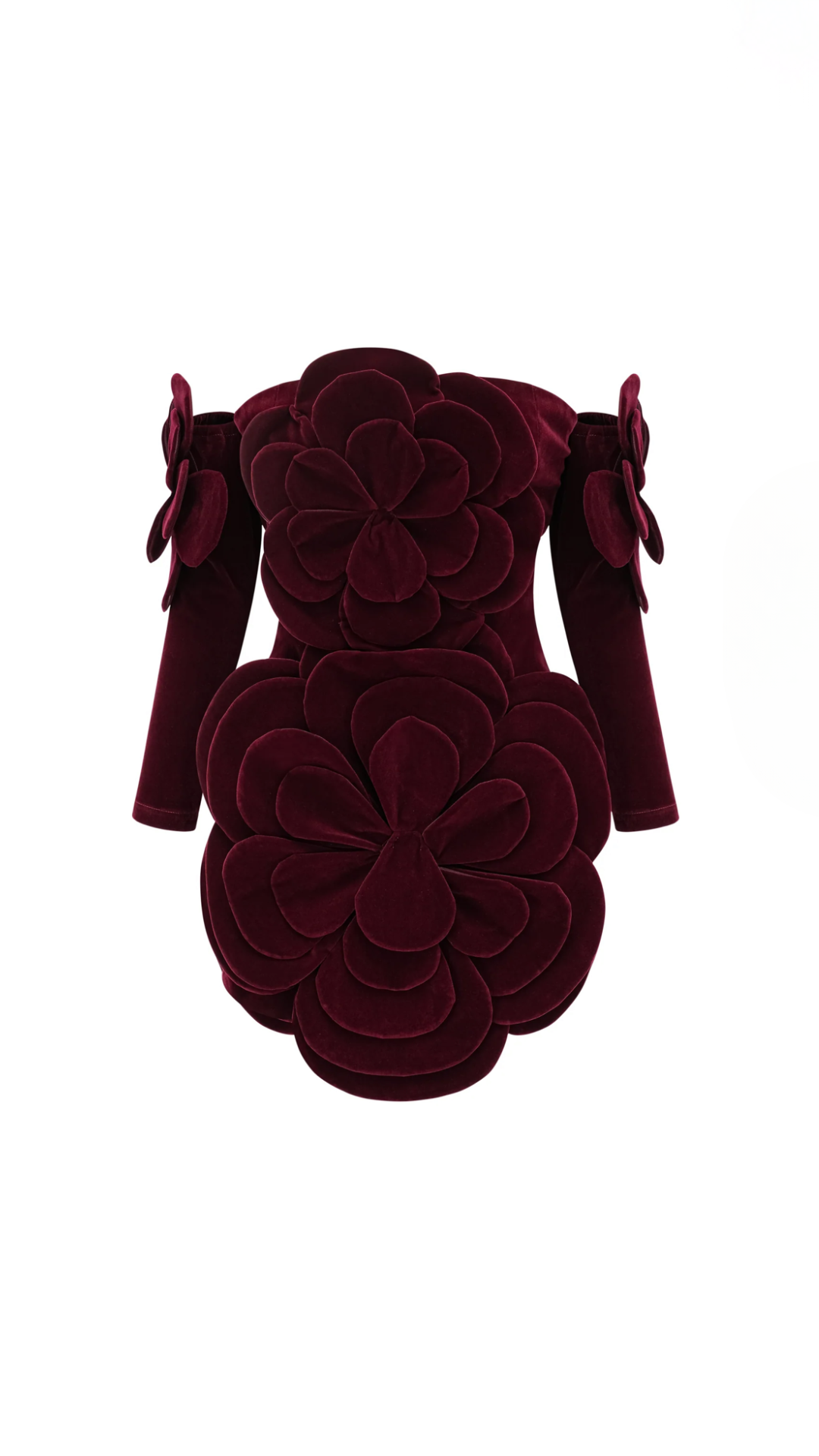 Catania (Kleid/ Burgunder)