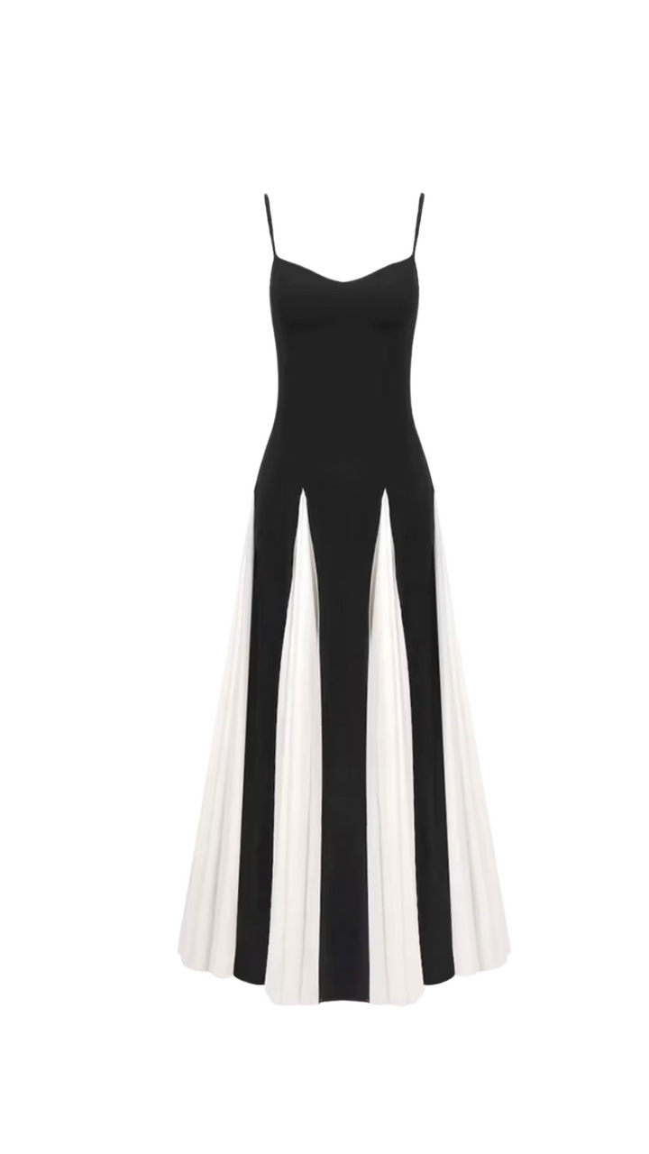 Siani (Kleid/ Schwarz-Weiß)