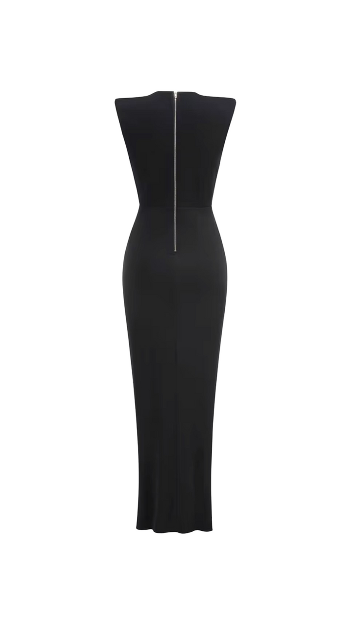 Atlas (Kleid/ Schwarz)