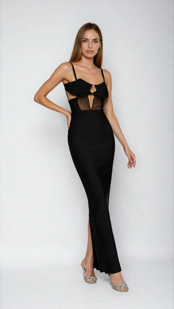Rennes (Kleid/ Schwarz)