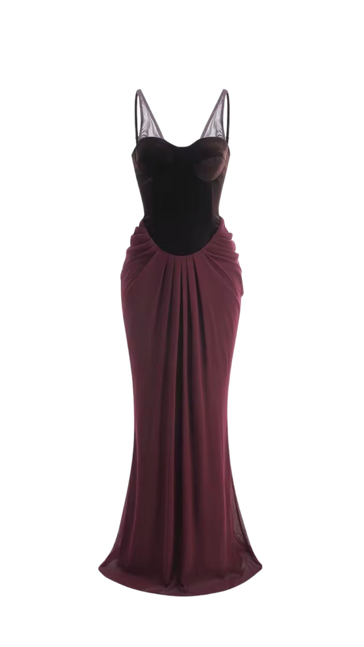Roubaix (Kleid/ Bordeaux)