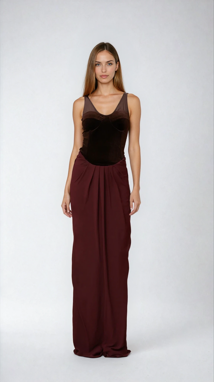 Roubaix (Kleid/ Bordeaux)
