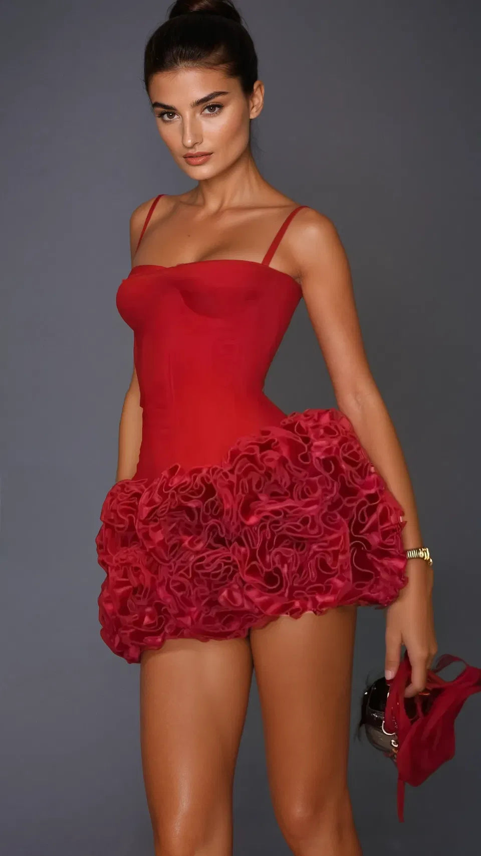 Capri (Minikleid/Rot)