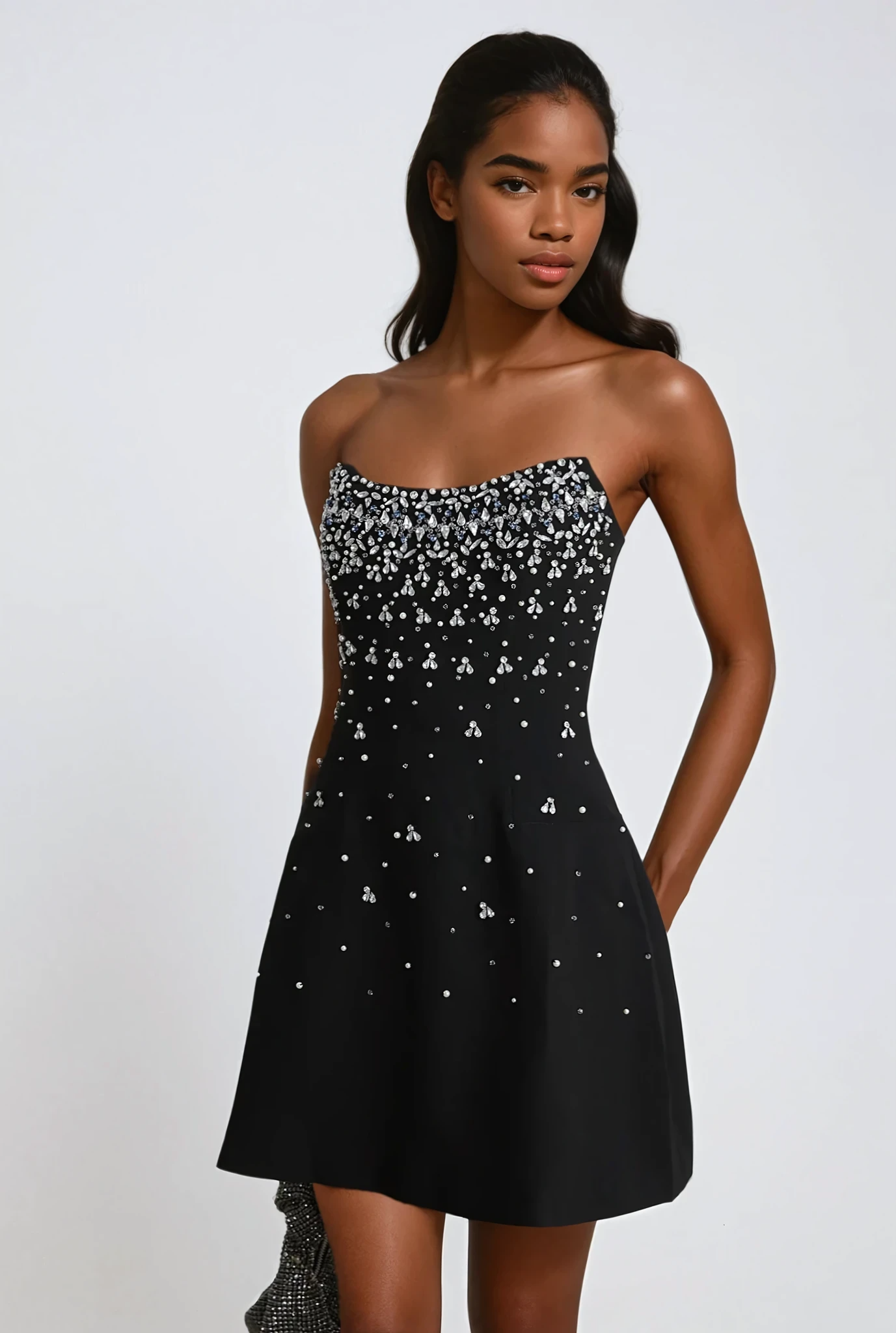 Monza (Kleid/ Schwarz)